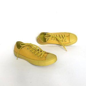 Converse Chuck Taylor Shoes Men 5 / Women 7 Yellow Rubber Waterproof Sneakers